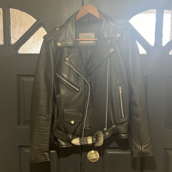 Understated easy rider leather jacket xs NWOT - Picture 4 of 8
